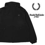 FRED PERRY フレッドペリー ナイロン ジップ パーカー Hooded Shell Jacket J7902 シェルジャケット 裏メッシュ スポーティー 正規販売店