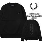 FRED PERRY フレッドペリー トレーナー Bold Branding Crew Neck Sweatshirt M1369 スウェット長袖 グラフィック クルーネック 正規販売店