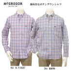 SALE McGREGOR マクレガー ギンガムチェック ボタンダウンシャツ 111174201 シャツ メンズ 紳士 春服 チェック カジュアル