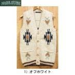 MARK STORE マークストアのカウチンベストセーター mark-07402 ハンドニット