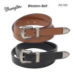 wrangler ラングラー wa1001 ベルト belt 牛革 ウエスタンベルト 日本製 Weastern Belt レザー