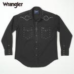 Wrangler ラングラー WM1929-75 ウエスタンスタッズシャツ 127WM ブラック