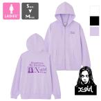 X-girl エックスガール MY EMOTIONS ZIP UP SWEAT HOODIE X-girl マイエモーション ジップアップ スウェット 105233012003 / 2023AW ※