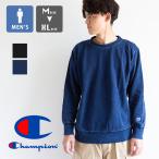 Champion チャンピオン リバースウィーブ(R) インディゴ クルーネック スウェットシャツ C3-C020 / 2025AW
