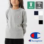 ショッピングチャンピオン tシャツ 　Champion チャンピオン キッズ ロングスリーブ Tシャツ CK-Y401