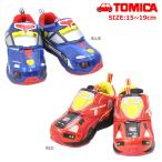 Yahoo! Yahoo!ショッピング(ヤフー ショッピング)キッズ 男の子 スニーカー 運動靴 トミカ ハイパーブルーポリス ハイパーレスキュー パトカー 消防車 青 ブルー 赤 レッド TOMICA 10569 10570
