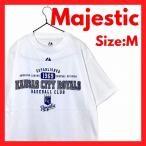 Majestic MLB can The s City * Royal z короткий рукав футболка M белый Kansas City Royals Baseball Logo 