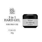 la low na[ LALONA ] New 3in1 твердый гель ( 30g ) гель ногти / верх гель / прозрачный гель / многофункциональный / ногти / длина ../ гель scalp 