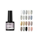 ラローナ [ LALONA ]ポリッシュカラージェル ( 01~20 )( 8ml )( 60色 )ジェルネイル/セルフネイル/カラージェル/マットカラー/グリターカラー