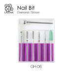  ногти механизм [la low na] ногти bit комплект ( GH-06 ) гель ногти / отметка / кукуруза / бриллиант / силикон / ногти механизм / дрель bit / профессиональный 