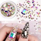 la low na[ LALONA ] роскошный Flat задний Stone ( мульти- Mix ) ( 7 вид ) Корея Kirakira ногти / one ho n ногти / довольно большой Stone 