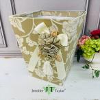 ジェニファーテイラー ダストボックス ごみ箱 収納ボックス Jennifer Taylor Heirloom おしゃれ ロココ アンティーク調