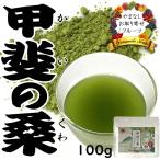 桑の葉茶 粉末 桑の葉パウダー 山梨産 100% 甲斐の桑の葉 100g 効能 効果 ノンカフェイン 保存料 着色料等 一切不使用 送料無料