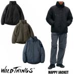2025秋冬新作 WILDTHINGS ワイルドシングス HAPPY JACKET WT252-11-Q4 ハッピージャケット　 PCU LEVEL 7　 保温　耐久撥水加工　 WILD THINGS