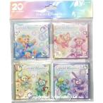 ダッフィー メモ4個セット 2025 ダッフィー&フレンズ 20周年 シャボン玉 東京ディズニーシー限定