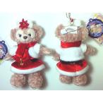 【超激レア】クリスマス・サンタクロース・コスチューム☆Duffy・ダッフィー/ShellieMay・シェリーメイ♪激レアぬいぐるみ・ストラップ・バッチ★ふっく