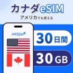 【アメリカ/カナダeSIM】30日間 30GB 高速データ 4G/5G対応 簡単設定 テザリング可