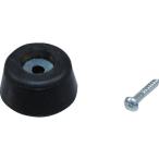 【お取り寄せ】光 ゴム底脚 32mm丸 (1個入) KG-320 ドア サッシ廻り 建築金物 土木 建築資材