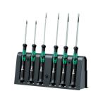 【お取り寄せ】Wera 2035／6A ドライバーセット(ラック付) 118150 ドライバー ビット 作業工具 作業用品 工具