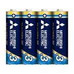三菱電機 アルカリ乾電池 単3形 4本 LR6EXR 4S