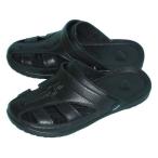 【お取り寄せ】TRUSCO 制電サンダル LL ブラック ANS-LL-BK サンダル スリッパ 研究者向け シューズ 安全保護