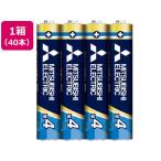  Mitsubishi Electric щелочные батарейки одиночный 4 форма 40шт.@LR03EXR 4S щелочные батарейки одиночный 4 щелочь батарейка перезаряжаемая батарея бытовая техника 