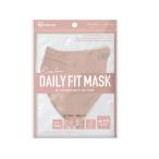 【お取り寄せ】アイリス DAILYFITMASK立体 ふつう ピンクベージュ×アッシュピンク マスク 鼻 のど対策 メディカル
