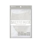 【お取り寄せ】アイリス DAILYFITMASK立体 ふつうワイド 5枚 ニュアンスグレー マスク 鼻 のど対策 メディカル