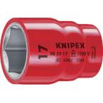 【お取り寄せ】KNIPEX 絶縁ソケット 3／8×12mm 9837-12