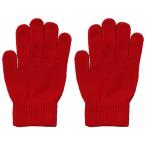【お取り寄せ】おたふく手袋 のびのび手袋 レッド 防寒手袋 作業用手袋