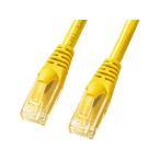 [ ваш заказ ] Sanwa Supply категория 6A.. линия LAN кабель ( желтый 0.5m) LAN кабель категория -6E LAN кабель кабель разветвитель электропроводка детали 