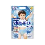 Uni * очарование m- колено вода игра брюки голубой большой 3 листов подгузники Homme tsu влажные салфетки baby уход 