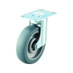 【お取り寄せ】TRUSCO こまわり君用省音キャスター Φ75エラストマー車 自在 TYEF-75ELB キャスター 筐体 機構部材 金物