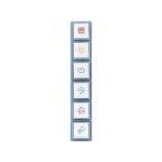 こどものかお ポチッとPick! 天気 1802-001 スタンプタイプ デコレーションスタンプ スタンプ ネーム印