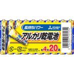三菱電機 アルカリ乾電池N 単4形20本 LR03N／20S アルカリ乾電池 単４ アルカリ電池 充電池 家電