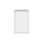 リヒトラブ ツイストノート(メモサイズ)専用リーフ 5mm方眼罫 40枚 リング綴じタイプメモ ふせん インデックス ノート
