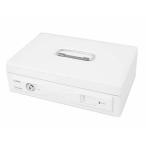 カール事務器 キャッシュボックス ホワイト CB-8850-W