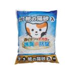 【お取り寄せ】ペットライブラリー nekoneru 固まる流せる紙の猫砂 7L 猫砂 シート 猫 キャット用 ペット トイレタリー
