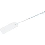 【お取り寄せ】未来 カラーエフR (プラスチック製・線名札) 縦×横×厚さ:43×15×1.0mm KF-1HLW ケーブル収納 配線 電気材料 生産加工用品 作業用品 工具