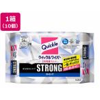 KAO クイックルワイパー 立体吸着ウエットシート ストロング 24枚×10個 フローリングクリーナー取替えシート フローリングクリーナー 清掃