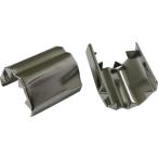 【お取り寄せ】ユタカメイク 金具 端末爪 10mm×19mm 2個入り KM-10 ひも端末具 金具 持ち手 荷造り紐 ロープ 梱包