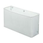 リヒトラブ/マグネットポケット A4横ワイド W330×D100×H180 白