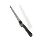 ni талон режущий инструмент . становится нож для бумаги безопасность колпак имеется черный письмо устройство открывания резак порез . канцелярские принадлежности офисная работа 