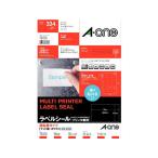 エーワン ラベルシール[強粘着] 18面 上下余白 18シート 78318 マルチプリンタ対応ラベルシール 粘着ラベル用紙