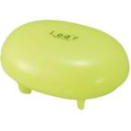 【お取り寄せ】イノマタ化学 リーフ 石けん箱 グリーン 浴室 洗面所 日用雑貨