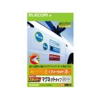 エレコム 手作りステッカー マグネットタイプ A4 ホワイト 2セット EDT-STMGW