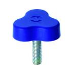 【お取り寄せ】三星 イーグルスターノブ 三平 M6×15 青 (1個=1袋) ESK33-M6X15-B-P 扉 外装部品 機構部品 メカニカル部品 作業用品 工具