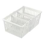 【お取り寄せ】リッチェル トトノ 野菜・冷凍室用 伸縮ストッカー深型 レギュラー