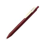 ゼブラ サラサクリップ 0.5mm レッドブラック JJ15-VRB 赤インク ゲルインクボールペン