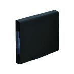 【お取り寄せ】キングジム 冷蔵庫ピタッとファイル 郵便整理タイプ 黒 2951-BK 小物入れ デスクトップ収納 デスク周り 文具